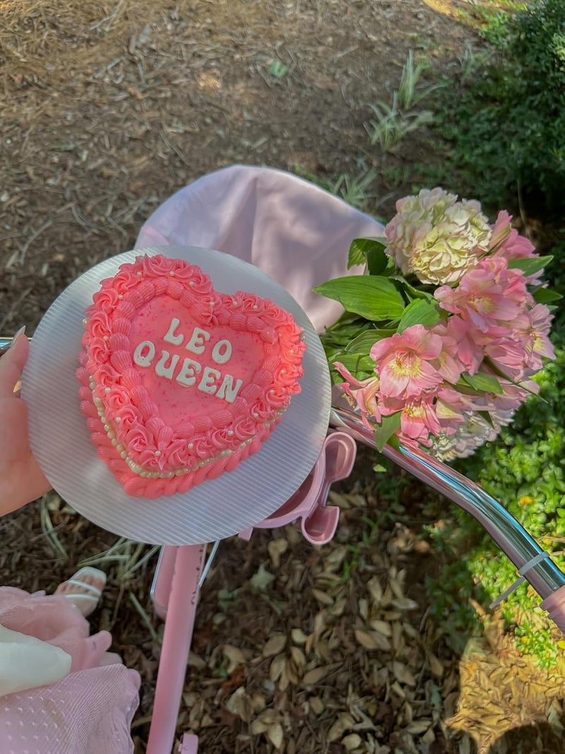 Oasis Supply Dummy Heart-Shaped Cake, 3" High x 6" Wide, White - Image 3