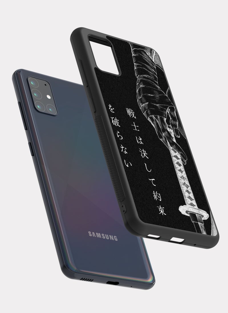 PXLAAT Samsung Galaxy A51 case cover Samurai Sword - Image 2