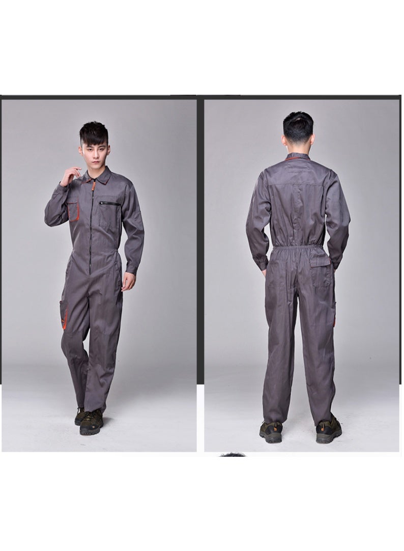 NIBEMINENT بدلة عمل للرجال والنساء - بدلة لحام - ملابس تصليح سيارات - ملابس ميكانيكي بأحجام كبيرة - Image 2