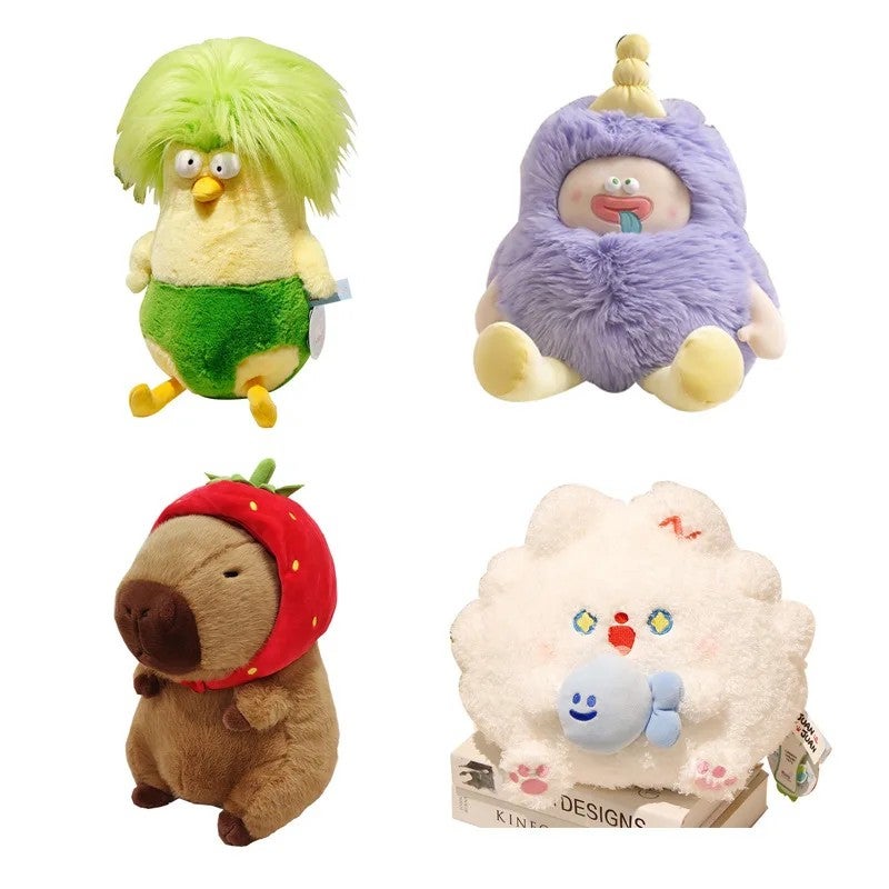 Y&D Large Plush Bear Toy with Mesh Lining Cute Doll Bed Clip Leg Pillow Washed Technics Perfect Birthday Gift for Children - Image 3