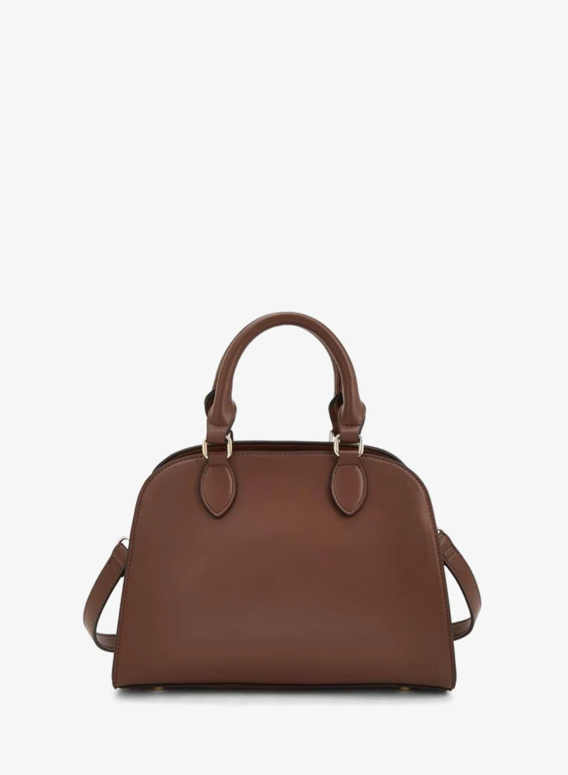 Celeste TAN Cutwork Tote Bag With Detachable Strap for Women | Best Price UAE