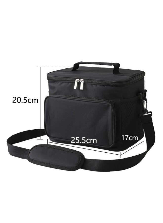 WAOKN Outdoor Large Cooler Bag Insulated Handbag Reusable Waterproof Oxford Ice Refrigerated Large Capacity Oxford Cloth Lightweight Fresh-keeping for Men Women Picnic BBQ Beach Lunch - Image 2