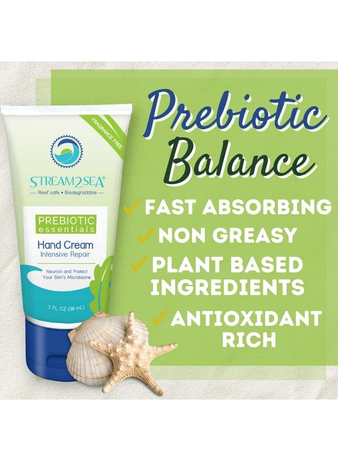 STREAM 2 SEA Unscented Intensive Repair Hand Cream Prebiotic Essentials, Antioxidant Rich Reef Safe Natural and Paraben Free Moisturizing Hand Cream, 3 Fl oz - Image 3