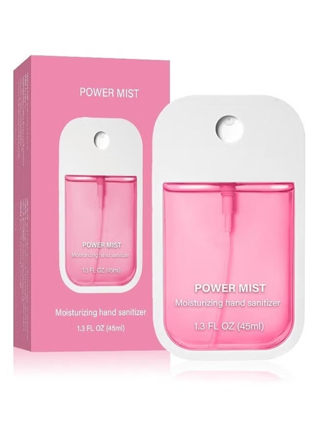باور الطاقة ضباب ترطيب اليد التطهير - الطاقة ضباب ترطيب اليد التطهير رش للبالغين والأطفال,رش اليد التطهير حجم السفر,ترطيب اليد التطهير رش للبالغين,الطاقة ضباب اليد التطهير 45 مل (الفراولة) - Image 1