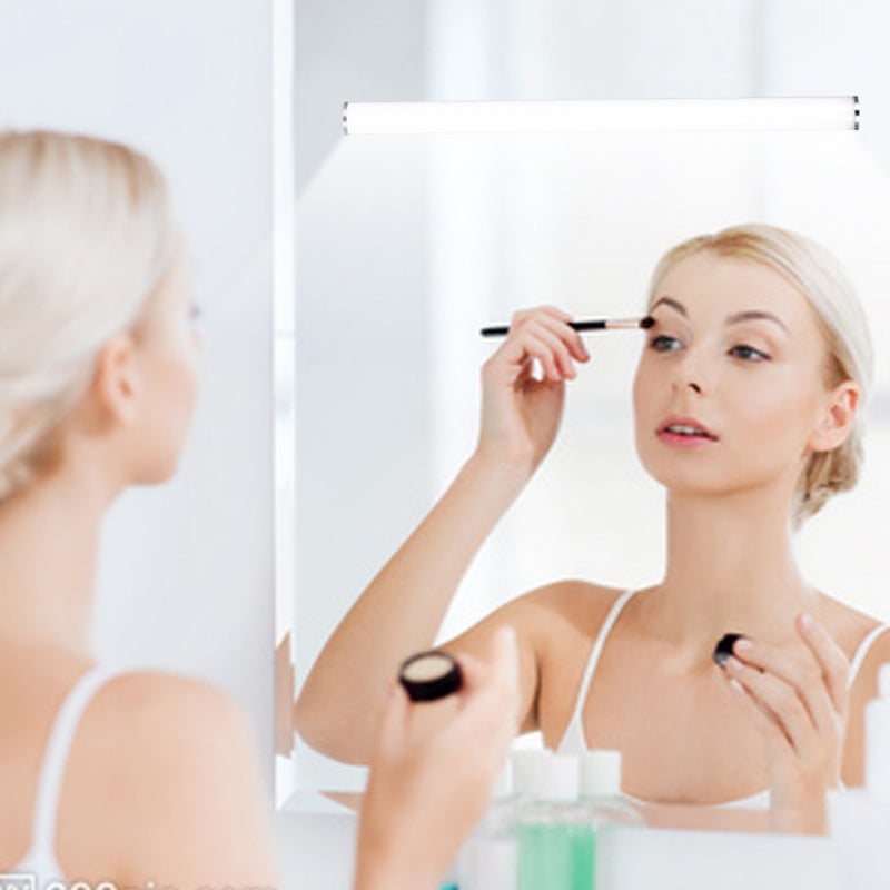 LED Mirror Lamp Vanity Lights Cabinet Light Stepless Dimmable Touch Control Cordless Makeup Light for Mirror Type-C Rechargeable - Image 2