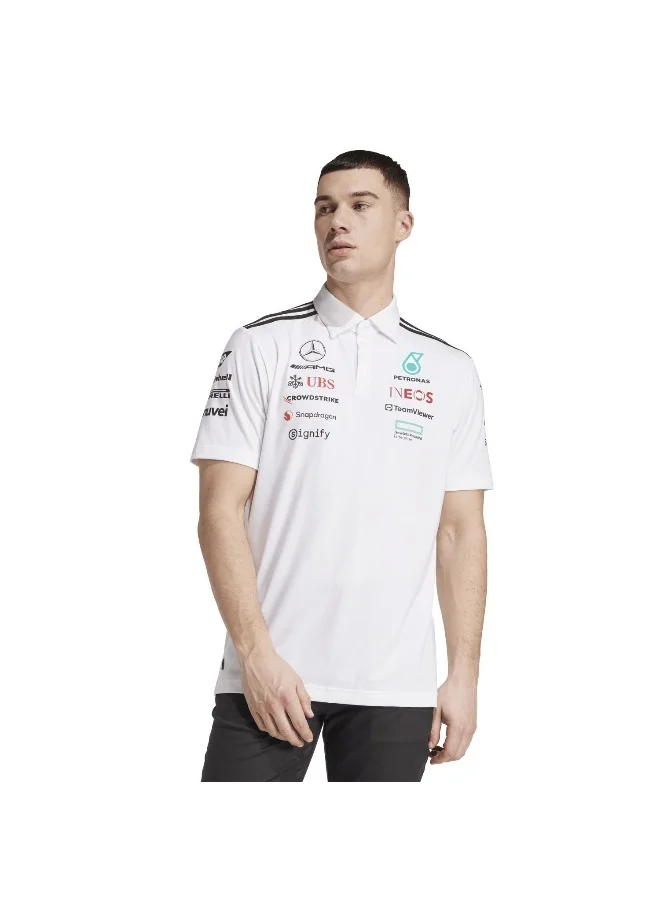 اديداس اوريجينالز Adidas Mer Tm Polo Wm White Motorsport Polo Shirts For Men Xs