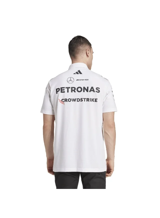 adidas قميص بولو رجالي Mer Tm Polo Wm أبيض رياضي XS