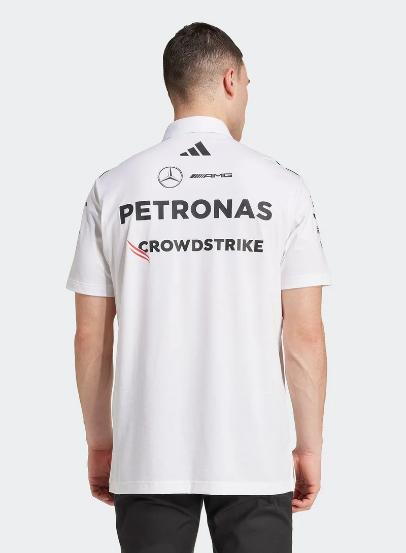 Adidas Mer Tm Polo Wm White Motorsport Polo Shirts For Men XS