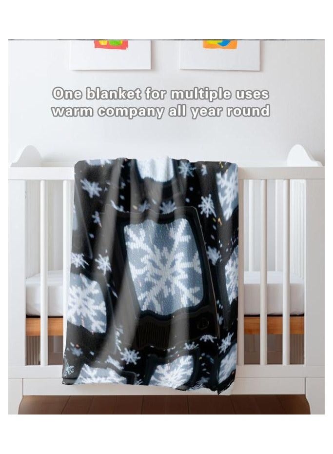 عام بطانية رقيقة من الفانيلا الكرتونية للأطفال أو الطلاب (دافئة ومريحة ومناسبة للنوم والألعاب) 100 سم * 150 سم - 443 - Image 4