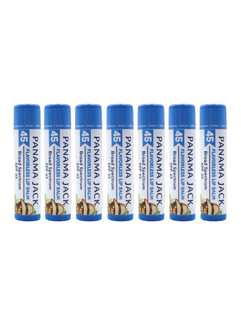 panama jack - Panama Jack Sunscreen Lip Balm  SPF 45 Broad Spectrum UVAUVB Sunscreen Protection Prevents  Soothes Dry Chapped Lips - Image 1