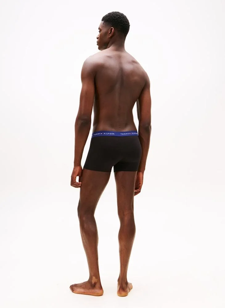 تومي هيلفيغر 3-Pack Signature Repeat Logo Waistband Trunks