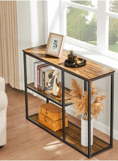 Masa Furniture A modern sofa console table and console with 3 levels of storage shelves for the living room, corridor and hall from Masa Furniture  - Image 3