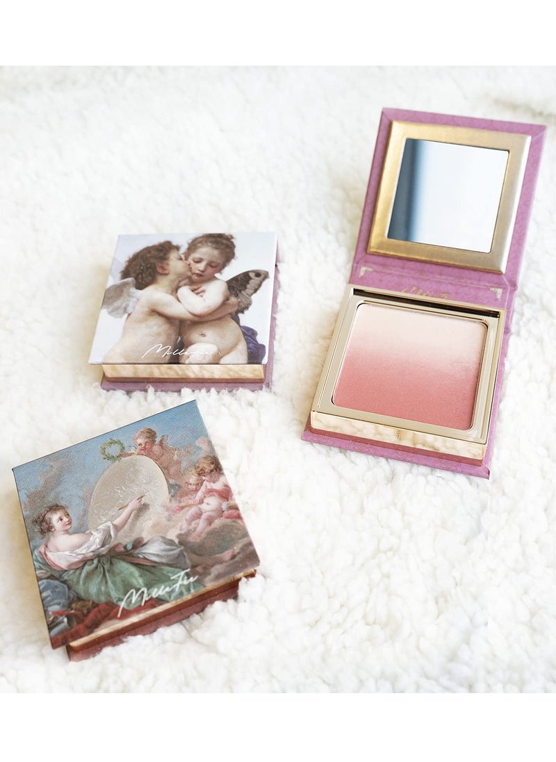 MilleFee - MilleFée Ange1 Gradation Blushes Lone Wear Shimmer Powder Palette for Beauty Cheek 5g/ 0.176 oz-03 Love The Sentinel - Image 1