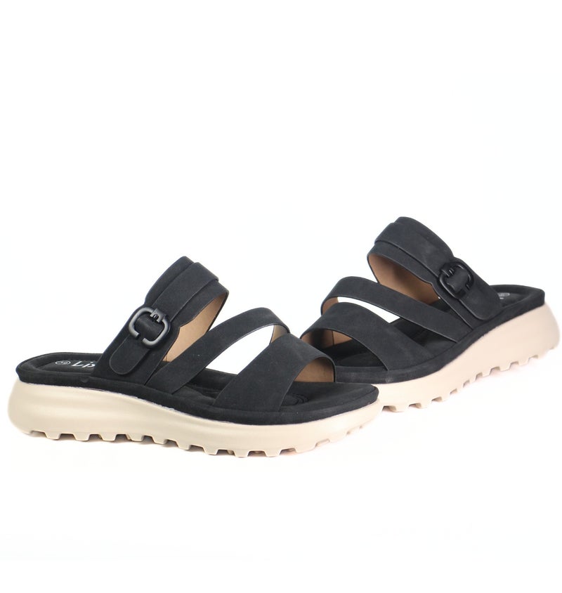 SD.Felano Women’s Flat Comfort Sandals | Soft Cushioned Footbed | Lightweight Daily Sandals | Easy Slip-On Design | Supportive Anti Slip Sole | Casual Walking Sandals For Women Everyday Wear - Image 3