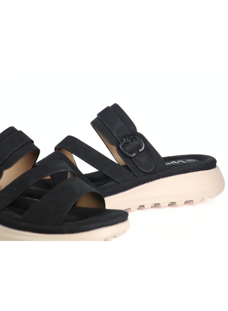 SD.Felano Women’s Flat Comfort Sandals | Soft Cushioned Footbed | Lightweight Daily Sandals | Easy Slip-On Design | Supportive Anti Slip Sole | Casual Walking Sandals For Women Everyday Wear - Image 5