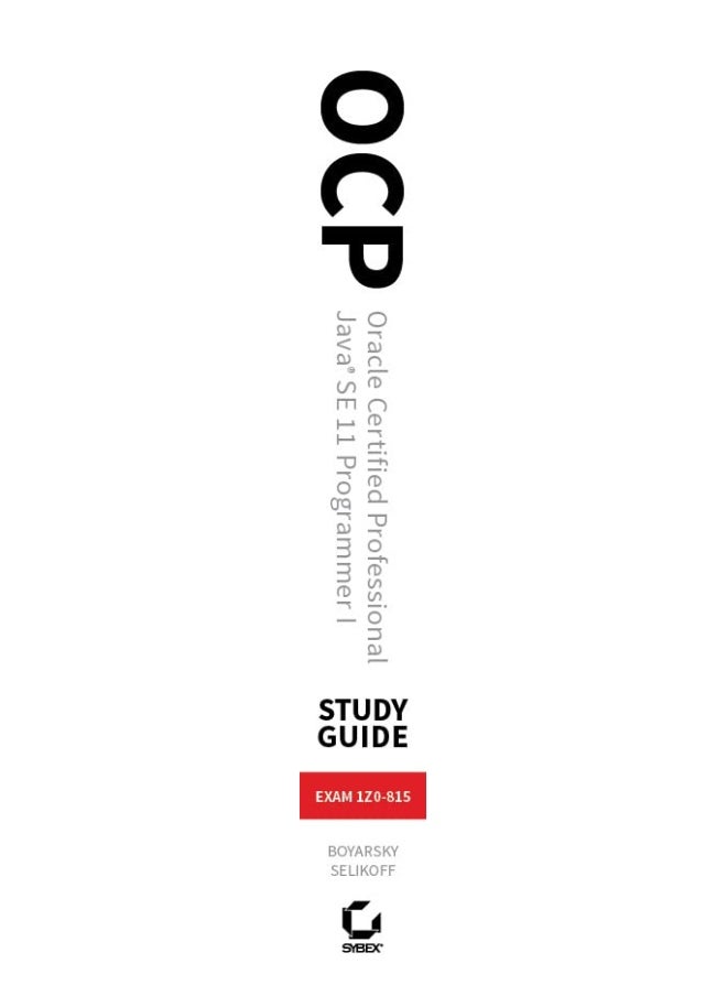 null - OCP Oracle Certified Professional Java SE 11 Programmer I Study Guide: Exam 1Z0-815 - Image 1