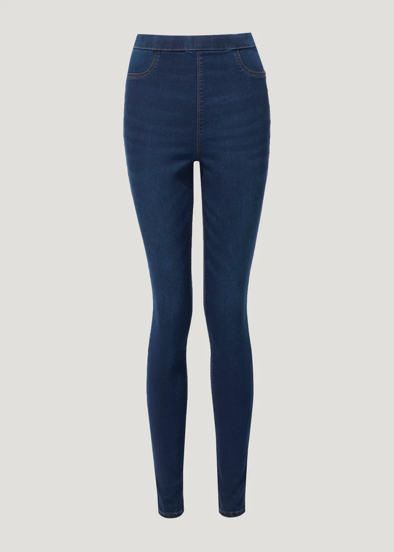 Matalan  Rosie Dark Wash Pull On Jeggings for Women | Best Price UAE