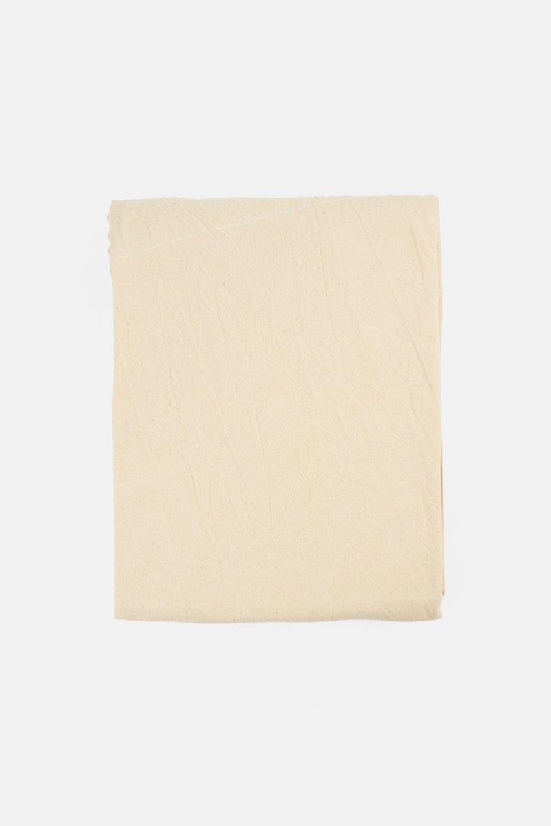 Muy Mucho Embroidered Table Cloth Mantel, Cream - Image 1