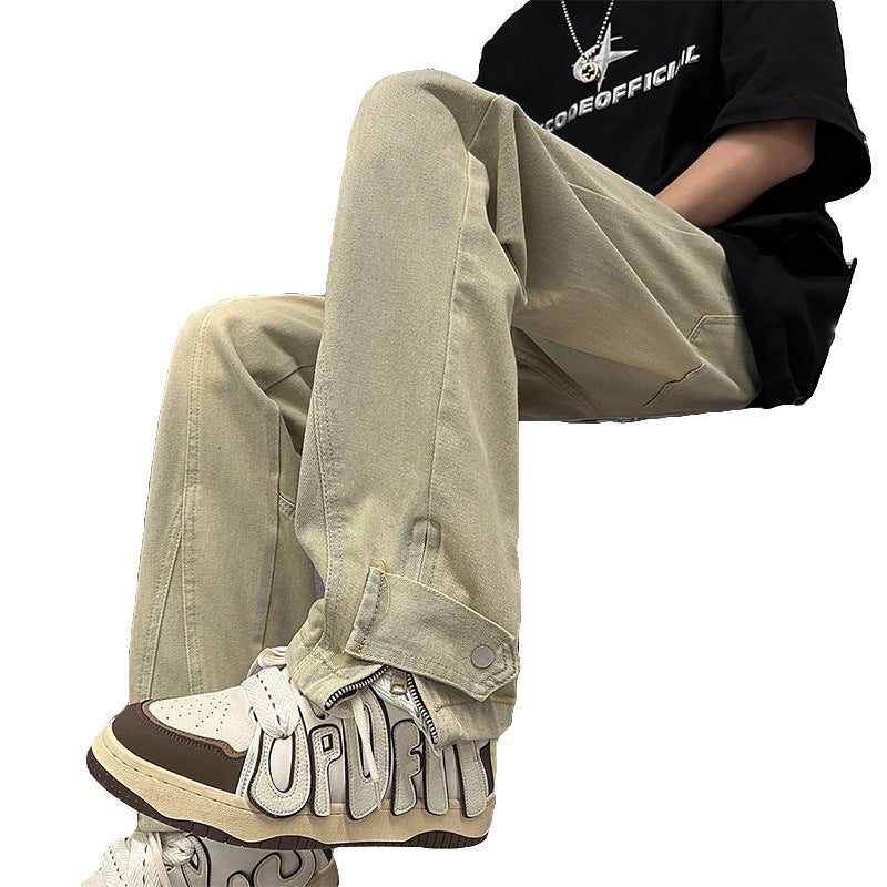 Unisex Casual Daily Denim Jeans - Image 2