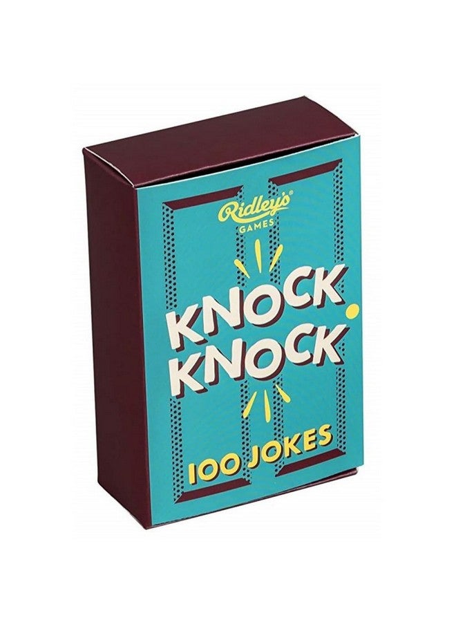 Ridley's Ridley’s 100 Knock Knock Joke Cards - Includes 100 Jokes for Kids and Adults, Funny Jokes for Family-Friendly Fun - Makes a Great Gift Idea - Image 1