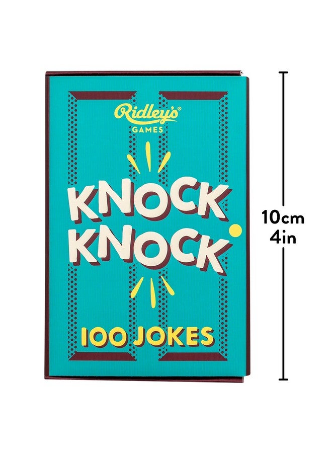 Ridley's Ridley’s 100 Knock Knock Joke Cards - Includes 100 Jokes for Kids and Adults, Funny Jokes for Family-Friendly Fun - Makes a Great Gift Idea - Image 3