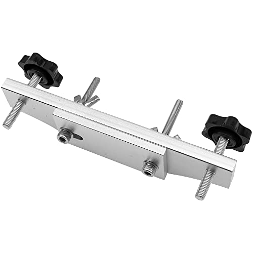 Yootones Aluminium Alloy Guitar Bridge Clamp Set with Cork Gasket L-Wrench Repair Tool Compatible with Classical Acoustic Guitar Accessory Luthier Tools - Image 4