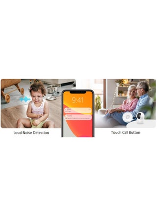 EZVIZ H6C Pro 4K Ultra HD Smart Home Security Camera with AI Detection, Color Night Vision, Two-Way Audio, and Weatherproof Design | CS-H6c-8WF - view 4