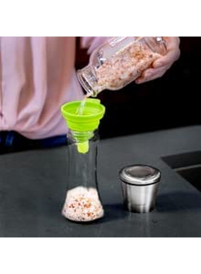 Yinikiz Yinikiz 2-in-1 Salt and Pepper Grinder/Crusher with Adjustable Coarseness - Mill Shaker for Perfect Seasoning - 1 Piece  - Image 5