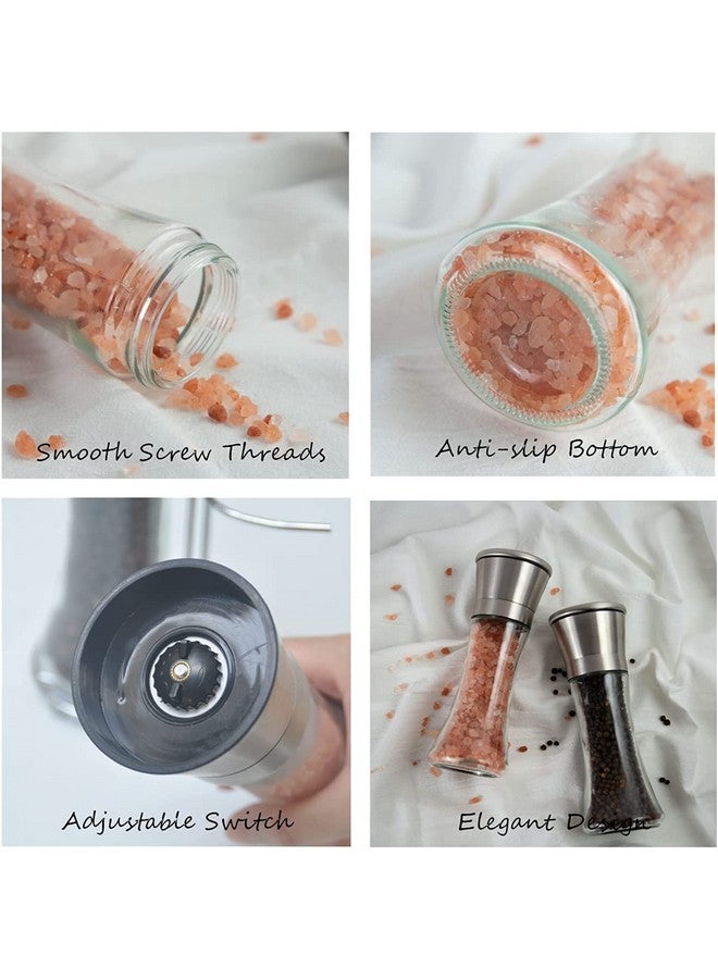 Yinikiz Yinikiz 2-in-1 Salt and Pepper Grinder/Crusher with Adjustable Coarseness - Mill Shaker for Perfect Seasoning - 1 Piece  - Image 4