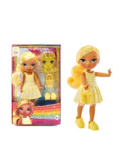 RAINBOW HIGH Littles - Daisy Madison, Yellow 5.5" Posable Small Doll With Purse, Magical Pet Bear, Girls Toy Gift, Kids Ages 4-12 Years  - Image 1