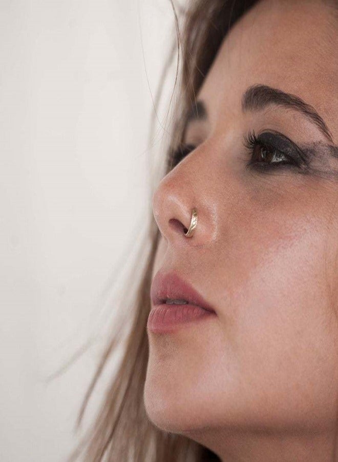 Stainless Steel Nose Ring, Nose Nail Earrings - Image 2