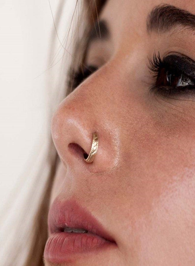 Stainless Steel Nose Ring, Nose Nail Earrings - Image 3