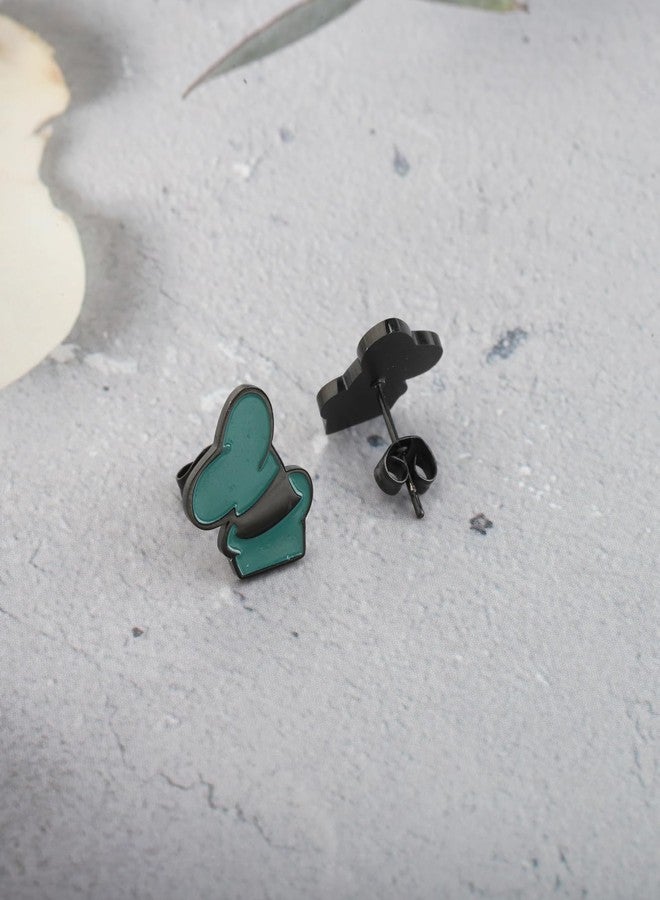 اكتاب أقراط قبعة AKTAP Gf، مجوهرات مستوحاة من أفلام الرسوم المتحركة، هدية لمحبي سلسلة أفلام المملكة السحرية (أقراط قبعة G-fy) - Image 4