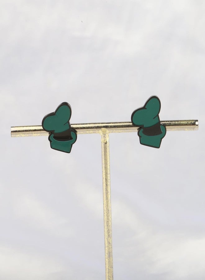 اكتاب أقراط قبعة AKTAP Gf، مجوهرات مستوحاة من أفلام الرسوم المتحركة، هدية لمحبي سلسلة أفلام المملكة السحرية (أقراط قبعة G-fy) - Image 3