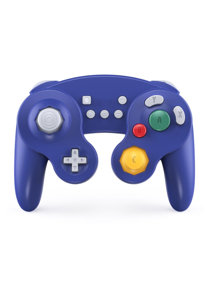 Exlene Wireless Gamecube Controller Switch for Nintendo Switch/Lite/PC/Android/iOS/Steam, Support Wake Up, Motion, Adjustable Rumble, Turbo u0026 Auto Turbo - Image 1