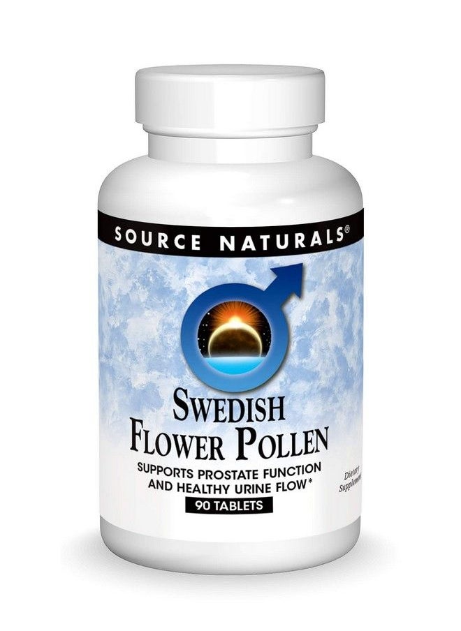 Source Naturals - Swedish Flower Pollen Extract Supplement 90 Tablets - Image 1