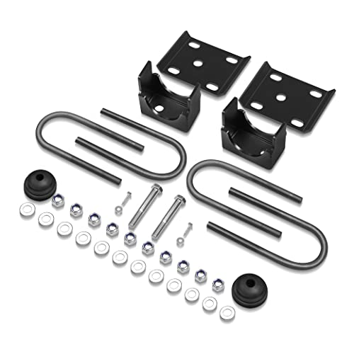 JY Performance 6" Rear Drop Axle Flip Kit Compatible With Chevy Silverado GMC C1500 2WD 1988-1998 (No C-Notch) - Image 3