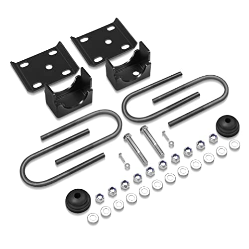 JY Performance 6" Rear Drop Axle Flip Kit Compatible With Chevy Silverado GMC C1500 2WD 1988-1998 (No C-Notch) - Image 2