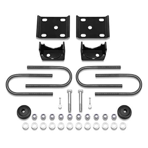 JY Performance 6" Rear Drop Axle Flip Kit Compatible With Chevy Silverado GMC C1500 2WD 1988-1998 (No C-Notch) - Image 1
