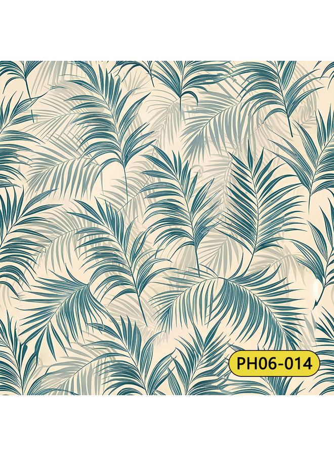 Bluejw Wallpaper Wall Stickers Plant Flower TV Background Wall Decoration High Sense Wallpaper Self-adhesive Flower Wallpaper - Image 1