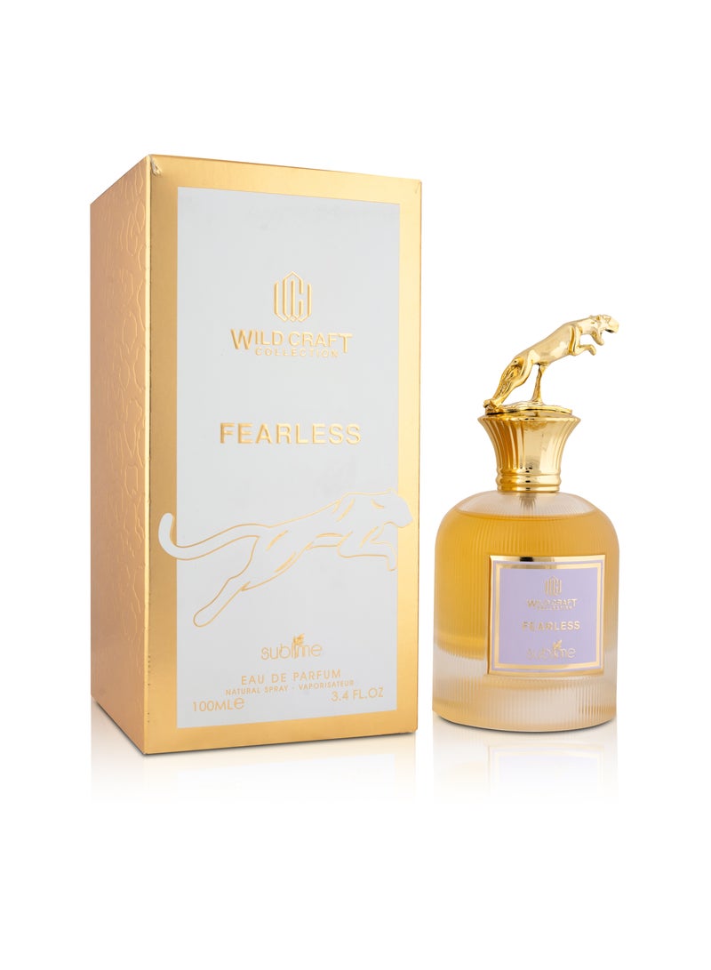 Sublime Wild Craft Collection Fearless Eau De Parfum for Women - 100ml | Bold, Floral-Gourmand, and Sensual Fragrance - Image 1