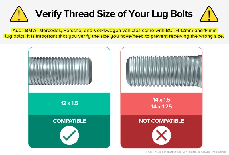 StanceMagic Silver Wheel Hanger Alignment Pin Guide Tool - Metric 12x1.5 Threads - Lug Bolt Automotive Mechanic Tool Compatible with BMW Mercedes Volkswagen, Wheel Mounting Guide Bolt M12x1.5 1pc - Image 3