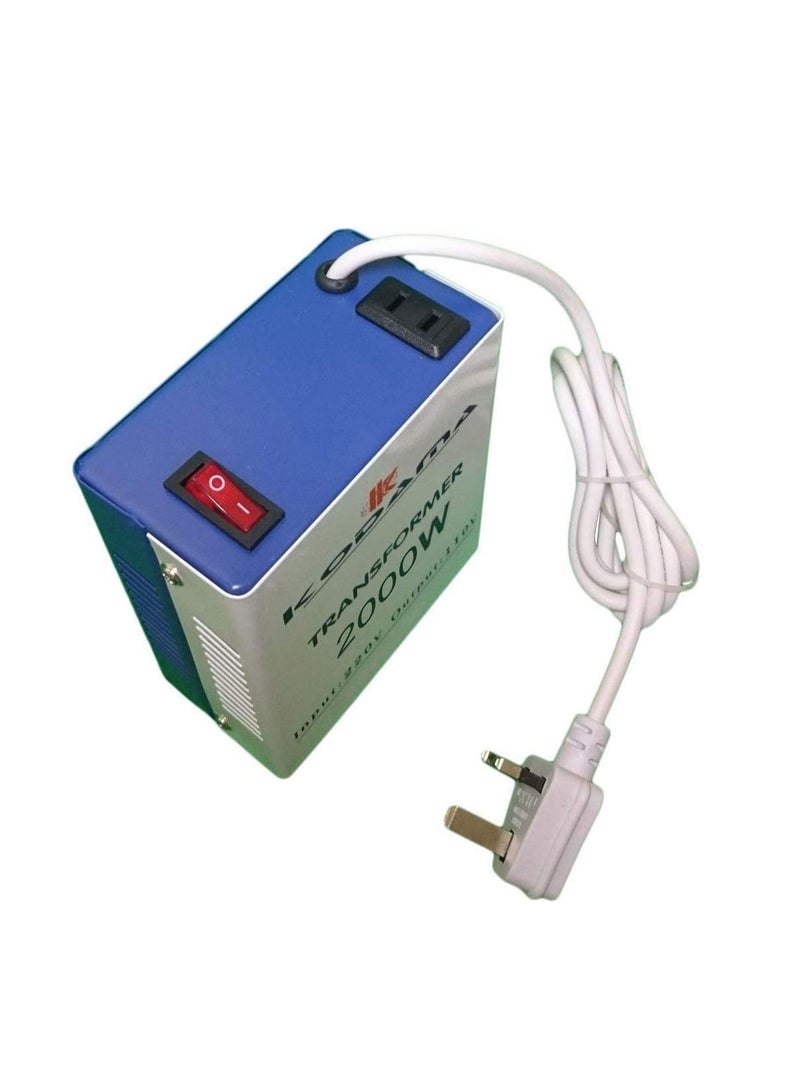 Ntech Kodama Transformer 2000 Watts Universal 3 Pin UK Power Cord With Safety Fuse - Image 3