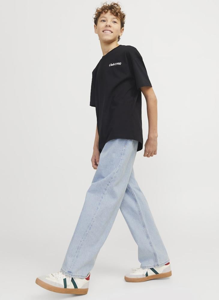 Jack & Jones Junior - Youth Straight Fit Jeans - Image 1
