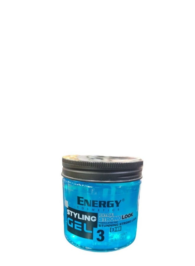 إنيرجي كوزماتيكس جل اكسترا سترونج لوك 250 مل