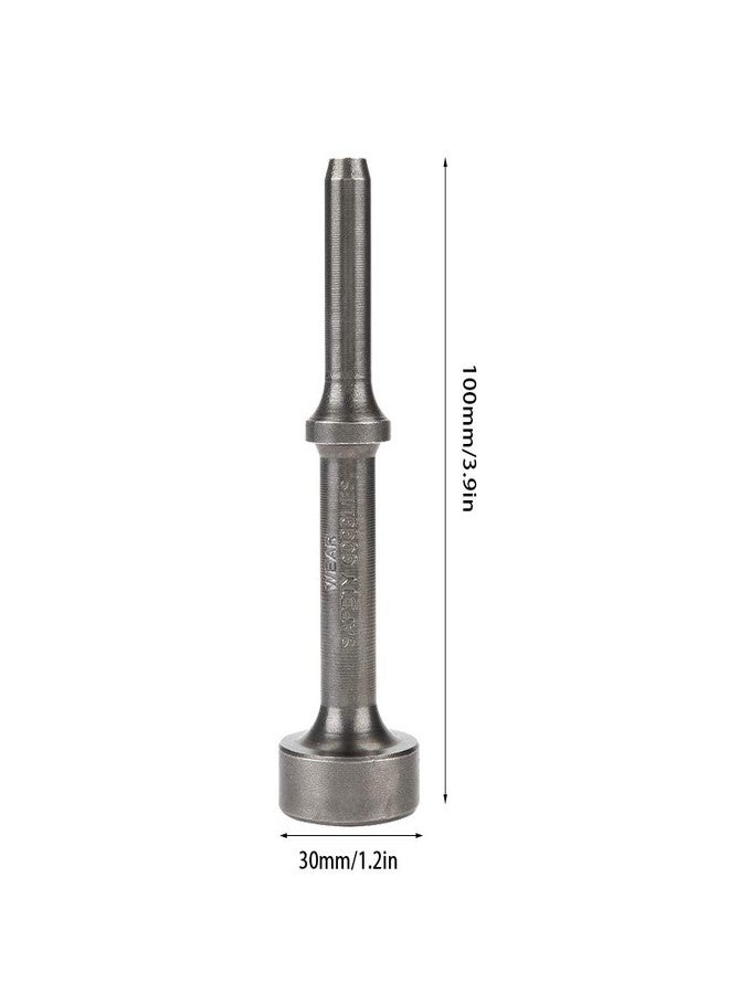 Voluxe Pneumatic Air Hammer Bit, Extended Smoothing Hammer Bit, Special Alloy Steel Pneumatic Drifts for Metals Wood(100mm) - Image 5