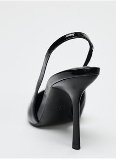 Zara Patent effect slingback shoes  - Image 3