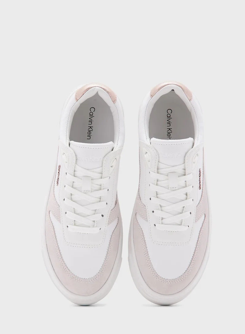 CALVIN KLEIN Cupsole Lace Up Low Top Sneakers