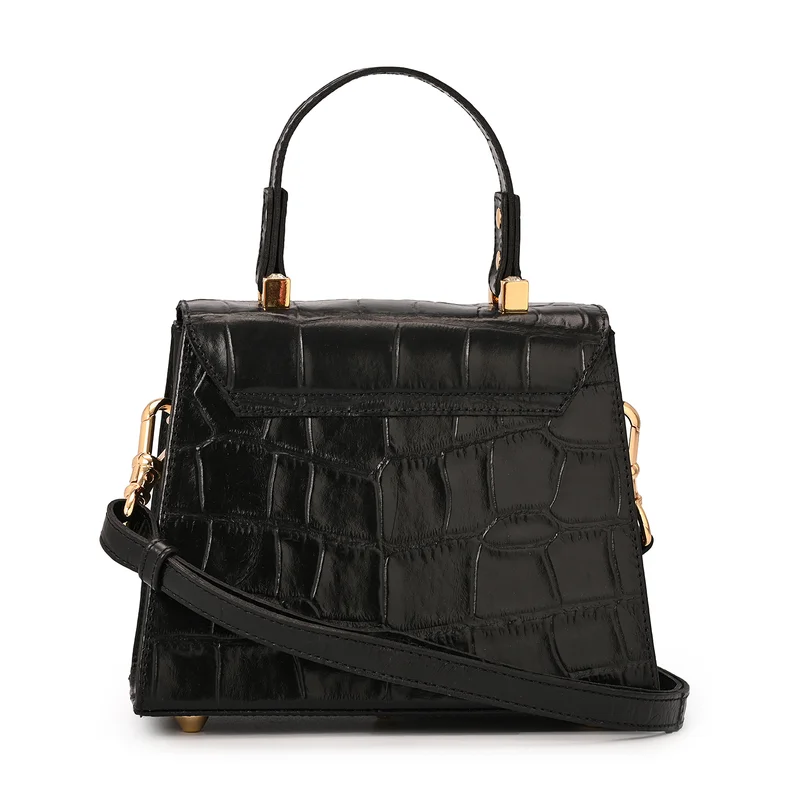 Carmen Steffens Top Handle Bag Black Crystal