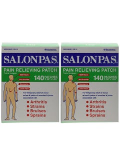 Salonpas Pain Relieving Patch, 140 Patches (2 Pack)  - Image 1